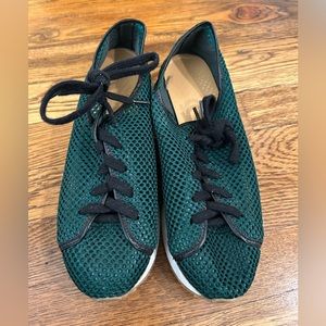 Green Mesh Platform Sneakers Size 39 (9)